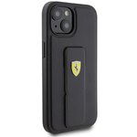 Ferrari nakładka do iPhone 15 6,1" FEHCP15SGSPSIK HC GRIP STAND PU