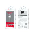 Comma kabel Jub MFi USB - Lightning 2,4A 1,0m biały