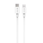 Comma kabel Jub MFi USB-C - Lightning 3A 1,5m biały