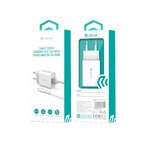 żDevia ładowarka sieciowa Smart 2x USB 2,4A biała + kabel microUSB