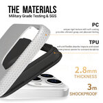 Vmax nakładka Triangle Case do Samsung Galaxy A05S 4G srebrna