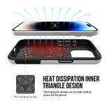 Vmax nakładka Triangle Case do Samsung Galaxy A05S 4G srebrna