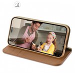 DUX DUCIS kabura HIVO do IPHONE 15 Pro brzowa