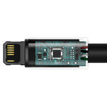 Baseus kabel Tungsten USB - Lightning 2,0m 2,4A czarny