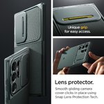 Spigen nakładka Optik Armor do Samsung Galaxy S24 Ultra zielona