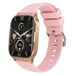 XO smartwatch J10 Amoled różowo-złoty