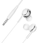 WIWU słuchawki przewodowe EB310 jack 3,5mm białe