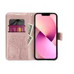 Kabura MEZZO Book do SAMSUNG A13 5G / A04S drzewo zoty r