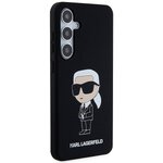Karl Lagerfeld nakładka do Samsung Galaxy S24 KLHCS24SSNIKBCK czarna HC SILICONE NFT IKONIK