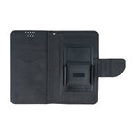 Etui Smart Fancy do iPhone 16 Plus 6,7" złoto-czarne