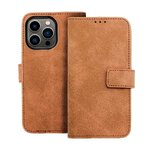 Kabura TENDER Book do IPHONE 13 brązowy