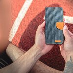 Kabura CANVAS Book do SAMSUNG A35 5G granatowy