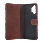 Etui Smart Velvet do Motorola Moto E22 brązowe