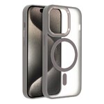Futera Matte Mag Cover kompatybilny z MagSafe do IPHONE 15 PRO MAX tytanowy