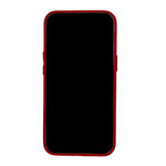 Nakładka Mag Leather do iPhone 15 Pro Max 6,7" czerwona