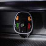 Maxlife transmiter FM Bluetooth MXFT-03 czarny Maxlife transmiter FM Bluetooth MXFT-03 czarny