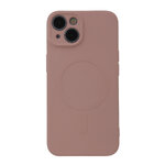 Nakładka Simple Color Mag do iPhone 14 Pro 6,1" różowa