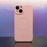 Nakładka Simple Color Mag do iPhone 13 6,1" różowa