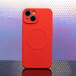 Nakładka Simple Color Mag do iPhone 14 Pro Max 6,7" czerwona