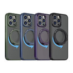 Nakładka Mag Ring Rotating do iPhone 15 Pro Max 6,7" zielona