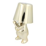 Lampka nocna GOLD MAN Art Deco stojcy (wzr 3) MLTL