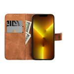 Kabura TENDER Book do IPHONE 15 brzowy