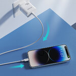 BWOO kabel X283 C-L 27W USB-C do Lightning ABS case + TPE