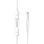 BWOO słuchawki BO-HF05 Wired Earphone 3.5mm stereo białe