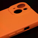 Nakładka Silicon do iPhone 13 6,1" pomarańczowy