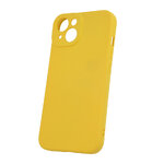 Nakładka Silicon do iPhone 15 Pro Max 6,7" żółty