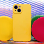 Nakładka Silicon do iPhone 14 6,1" żółty