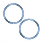 Metal Ring (2szt.) jasnoniebieski