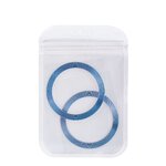 Metal Ring (2szt.) jasnoniebieski