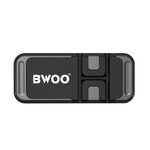 BWOO magnetyczny uchwyt samochodowy z organizerem na kable ZJ117 czarny