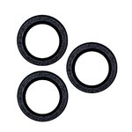 Zestaw szkieł na aparat do iPhone 11 black glitter (2 sztuki)