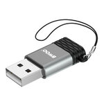 BWOO adapter BZ-38 USB-C - USB szary OTG