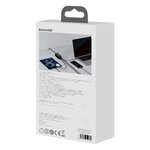 Baseus ładowarka sieciowa GaN3 Pro 100W 2x USB-C 2x USB czarna