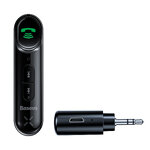 Baseus transmiter BSBA-02 AUX Wireless Audio Receiver czarny Baseus transmiter BSBA-02 AUX Wireless Audio Receiver czarny