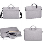 Devia torba do MacBooka Justyle 13,3" szara