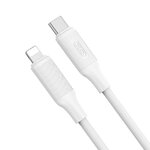 XO kabel NB-Q265A PD USB-C - Lightning 1,0m 27W biały