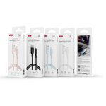 XO kabel NB265 USB - USB-C 1,0m 3A różowy