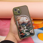 Nakładka Ultra Trendy do Samsung Galaxy A05S Travel zielona