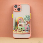 Nakładka Ultra Trendy do iPhone 12 6,1" Travel różowa