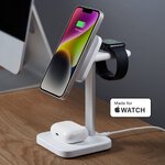 ESR HALOLOCK 3IN1 WATCH MAGNETIC MAGSAFE WIRELESS CHARGER WHITE