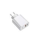 BASEUS CCFS-C02 SPEED PPS 2-PORT NETWORK CHARGER PD30W/QC3.0 WHITE