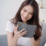 Kabura Smart Case book do SAMSUNG Galaxy A5 2017 stalowy