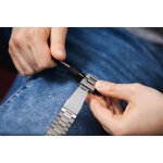 FORCELL F-DESIGN FA10 pasek do APPLE Watch 38 / 40 / 41 mm czarny