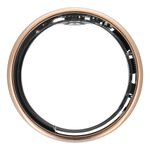 Smart Ring R11M- inteligentny pierścień ze stali ze stacją ładującą rozmiar 12 (21,4mm) złoty