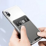 BASEUS samoprzylepne etui na karty i dokumenty do telefonu ACKD-B0G szare