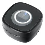 Smart Ring R8- inteligentny pierścień ceramiczny ze stacją ładującą rozmiar 18mm czarny